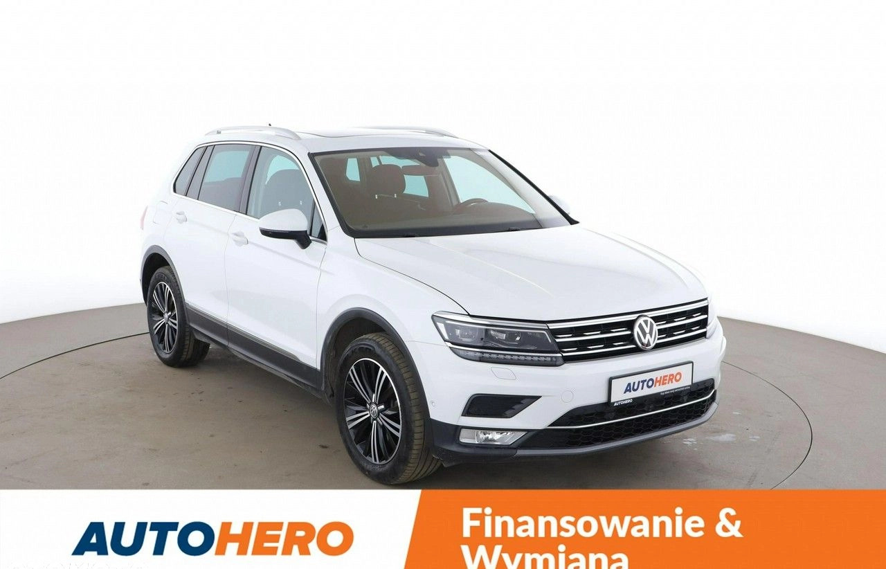 Volkswagen Tiguan cena 97000 przebieg: 138809, rok produkcji 2016 z Rawicz małe 497